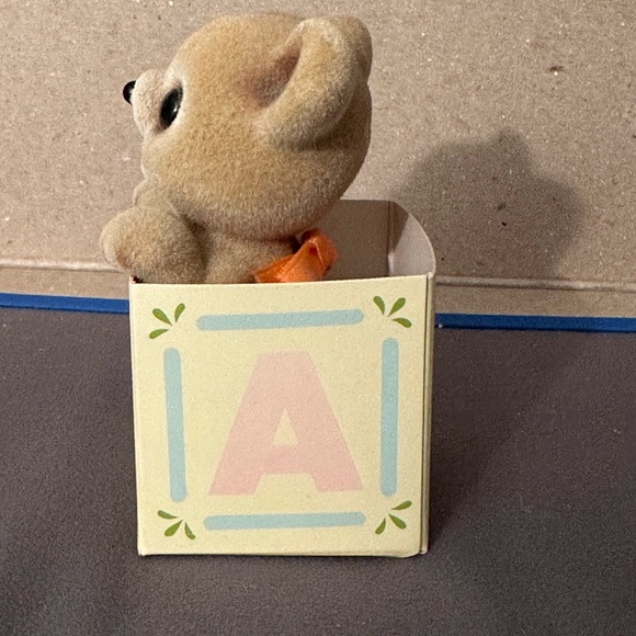 Josef Originals teddy bear in A B C box - Picture 3 of 8